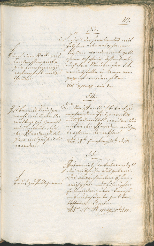 Civic Archives of Bozen-Bolzano - BOhisto Ratsprotokoll 1799 