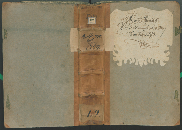 Civic Archives of Bozen-Bolzano - BOhisto Ratsprotokoll 1799 