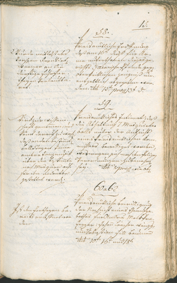 Civic Archives of Bozen-Bolzano - BOhisto Ratsprotokoll 1799 