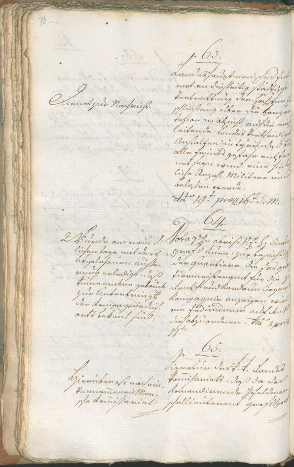 Civic Archives of Bozen-Bolzano - BOhisto Ratsprotokoll 1799 