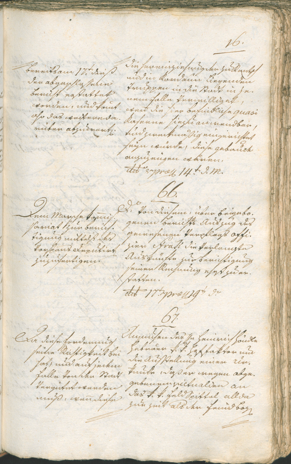 Stadtarchiv Bozen - BOhisto Ratsprotokoll 1799 