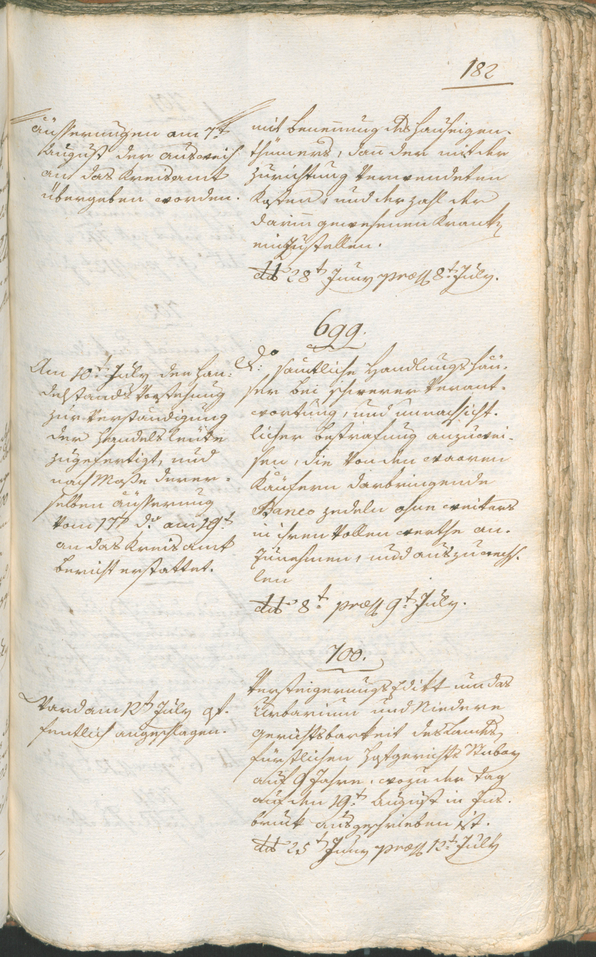 Civic Archives of Bozen-Bolzano - BOhisto Ratsprotokoll 1799 