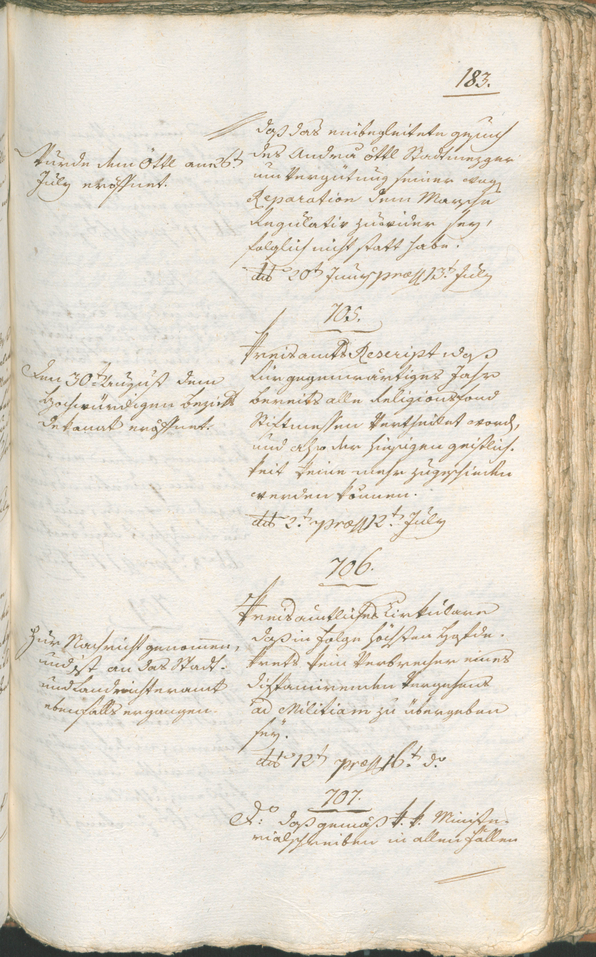 Civic Archives of Bozen-Bolzano - BOhisto Ratsprotokoll 1799 