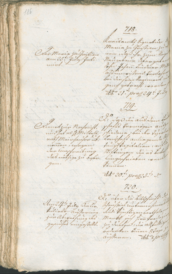 Civic Archives of Bozen-Bolzano - BOhisto Ratsprotokoll 1799 