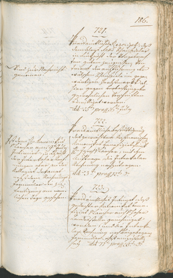 Civic Archives of Bozen-Bolzano - BOhisto Ratsprotokoll 1799 