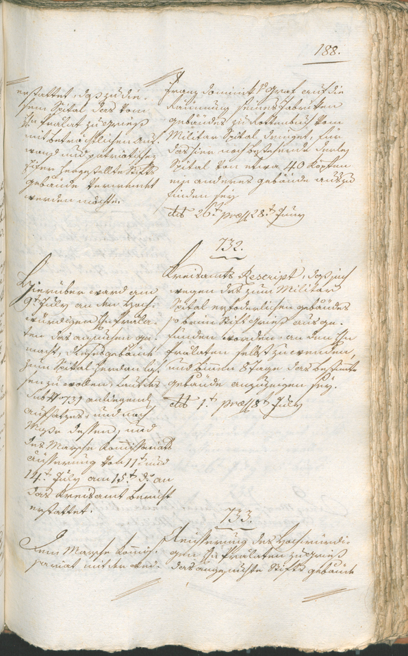 Civic Archives of Bozen-Bolzano - BOhisto Ratsprotokoll 1799 