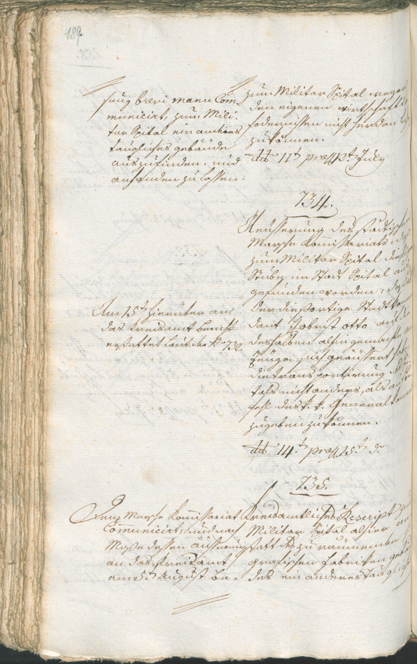 Civic Archives of Bozen-Bolzano - BOhisto Ratsprotokoll 1799 