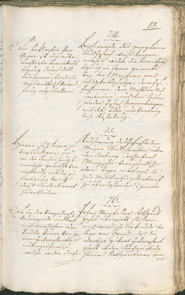 Civic Archives of Bozen-Bolzano - BOhisto Ratsprotokoll 1799 