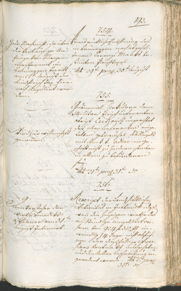 Civic Archives of Bozen-Bolzano - BOhisto Ratsprotokoll 1799 