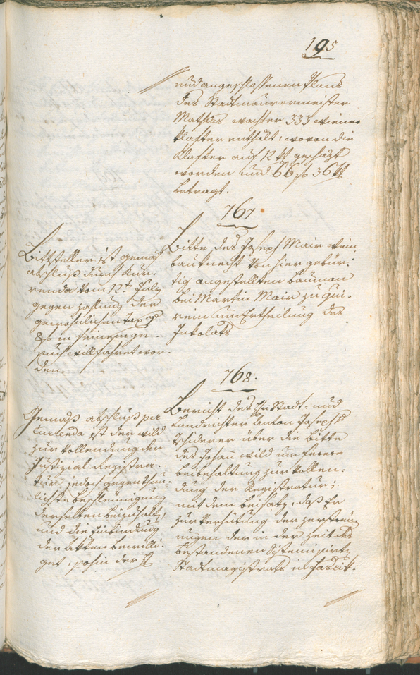 Civic Archives of Bozen-Bolzano - BOhisto Ratsprotokoll 1799 