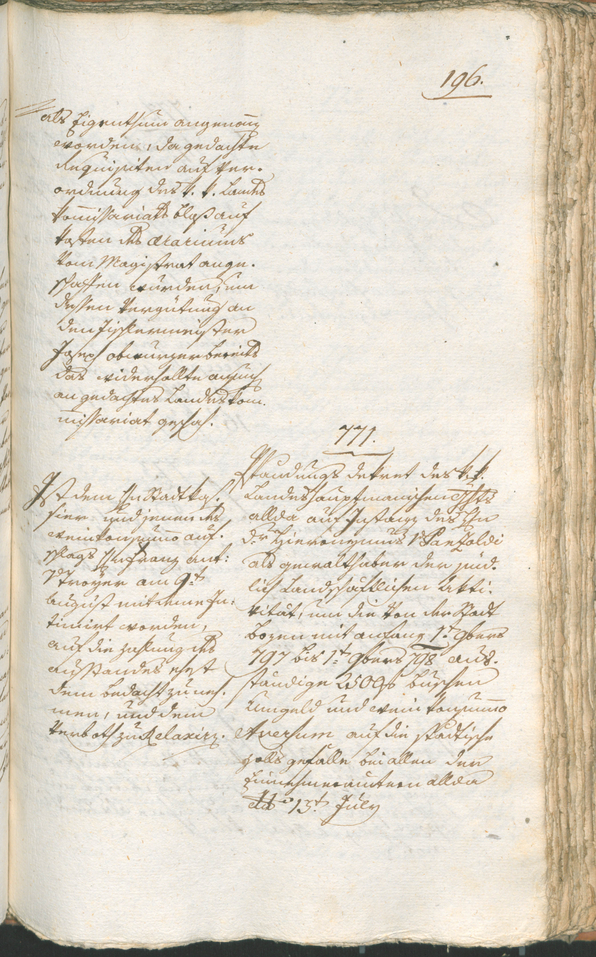 Civic Archives of Bozen-Bolzano - BOhisto Ratsprotokoll 1799 