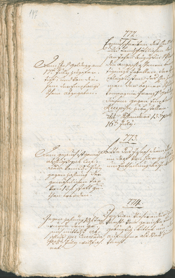 Civic Archives of Bozen-Bolzano - BOhisto Ratsprotokoll 1799 