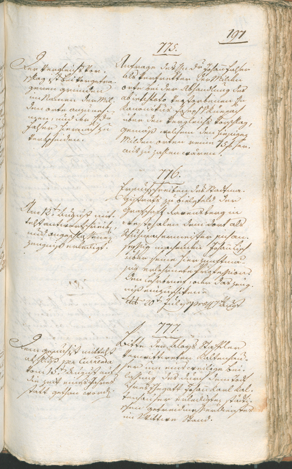 Civic Archives of Bozen-Bolzano - BOhisto Ratsprotokoll 1799 