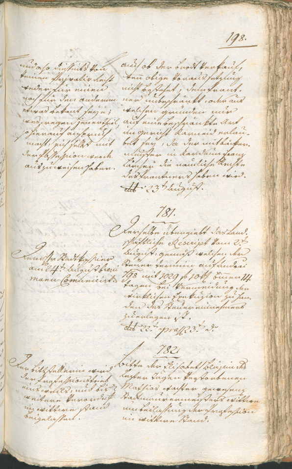 Civic Archives of Bozen-Bolzano - BOhisto Ratsprotokoll 1799 