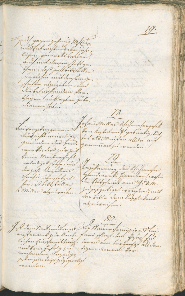 Civic Archives of Bozen-Bolzano - BOhisto Ratsprotokoll 1799 