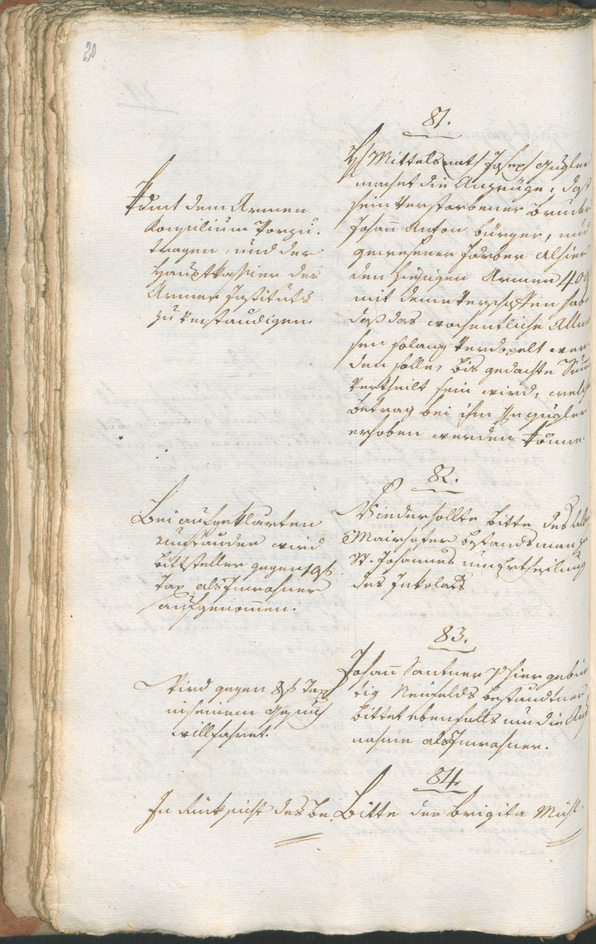 Civic Archives of Bozen-Bolzano - BOhisto Ratsprotokoll 1799 