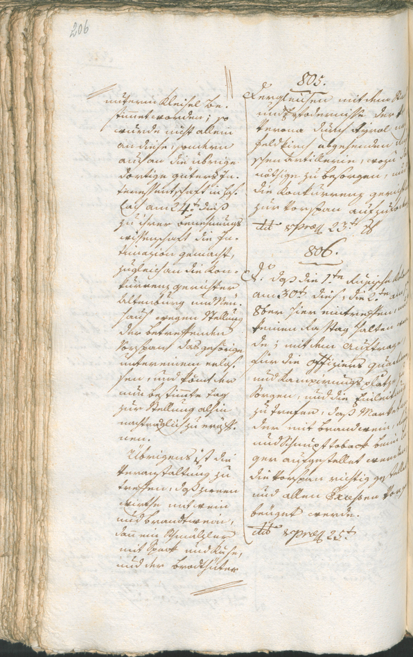 Civic Archives of Bozen-Bolzano - BOhisto Ratsprotokoll 1799 