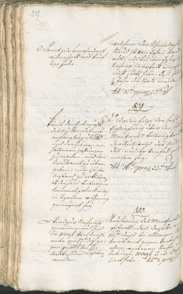 Civic Archives of Bozen-Bolzano - BOhisto Ratsprotokoll 1799 