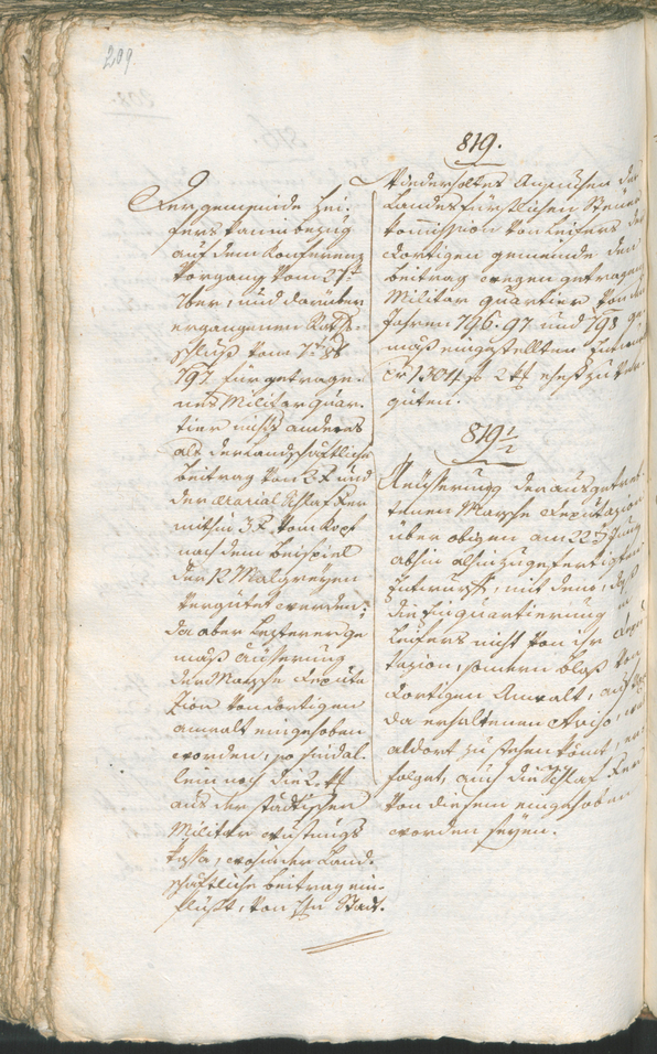 Civic Archives of Bozen-Bolzano - BOhisto Ratsprotokoll 1799 