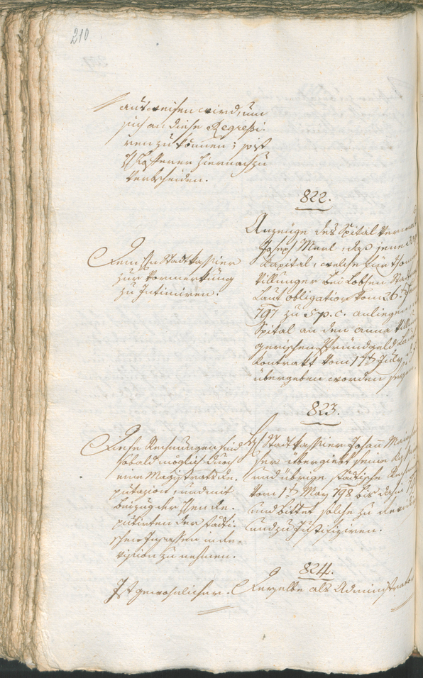 Civic Archives of Bozen-Bolzano - BOhisto Ratsprotokoll 1799 