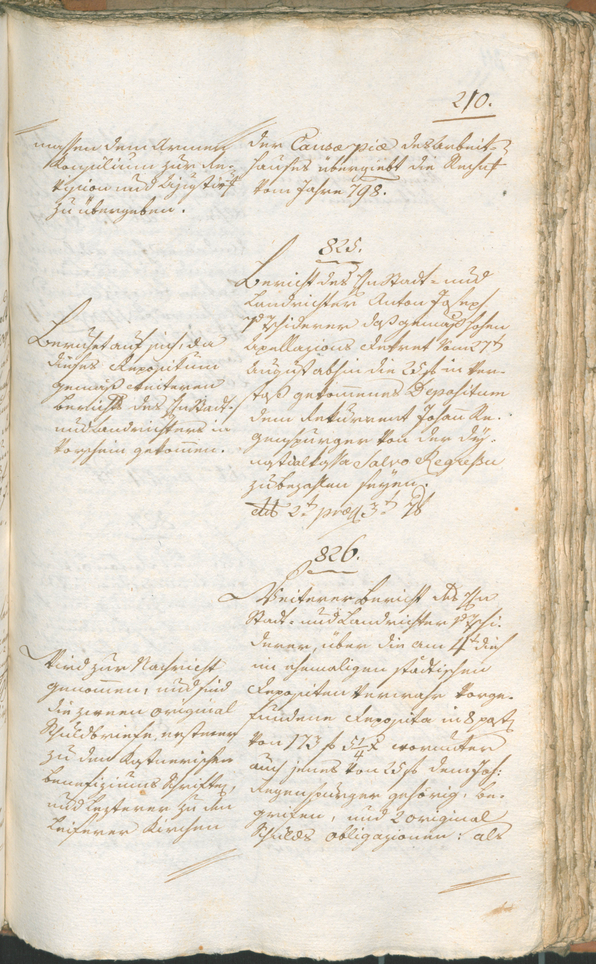 Civic Archives of Bozen-Bolzano - BOhisto Ratsprotokoll 1799 