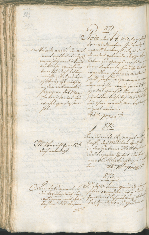 Civic Archives of Bozen-Bolzano - BOhisto Ratsprotokoll 1799 