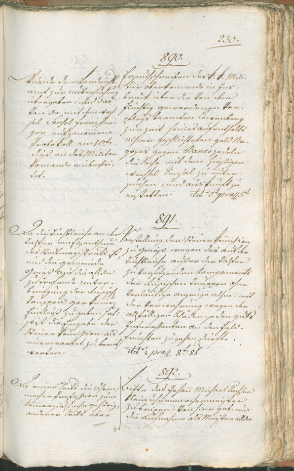 Civic Archives of Bozen-Bolzano - BOhisto Ratsprotokoll 1799 