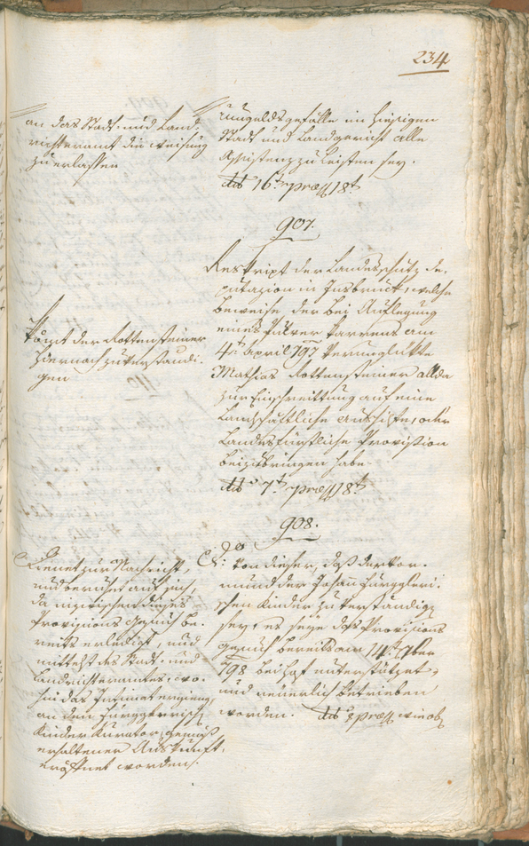 Civic Archives of Bozen-Bolzano - BOhisto Ratsprotokoll 1799 