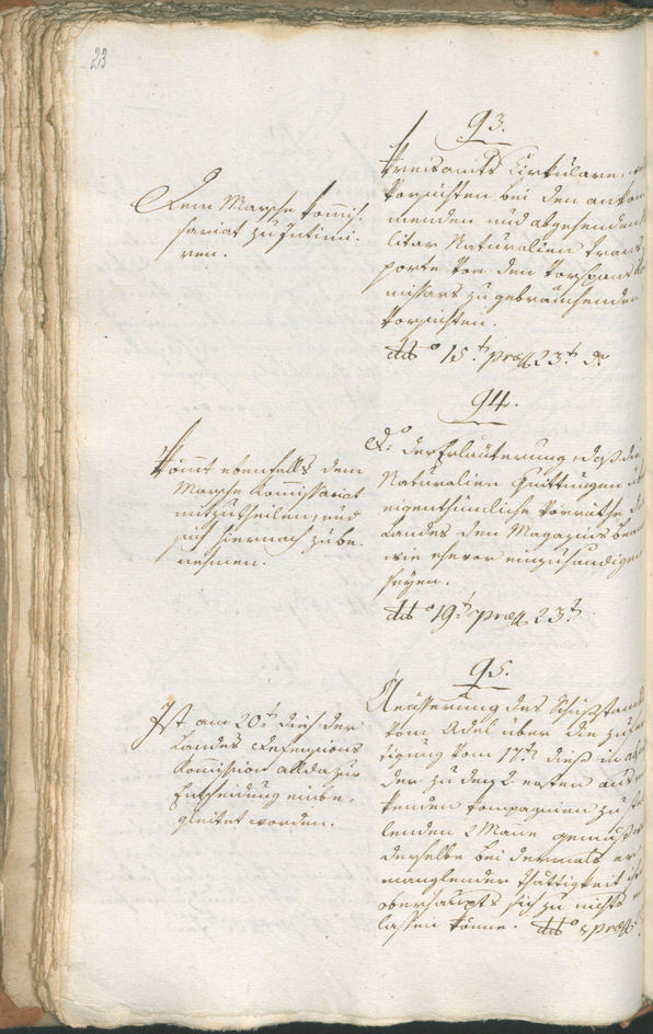 Civic Archives of Bozen-Bolzano - BOhisto Ratsprotokoll 1799 