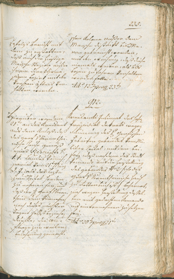 Civic Archives of Bozen-Bolzano - BOhisto Ratsprotokoll 1799 