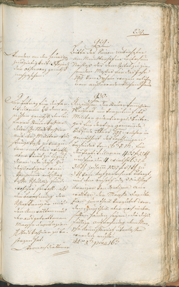 Civic Archives of Bozen-Bolzano - BOhisto Ratsprotokoll 1799 