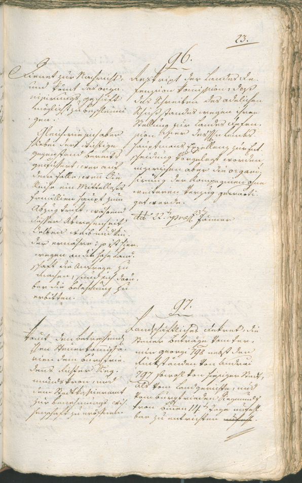 Civic Archives of Bozen-Bolzano - BOhisto Ratsprotokoll 1799 