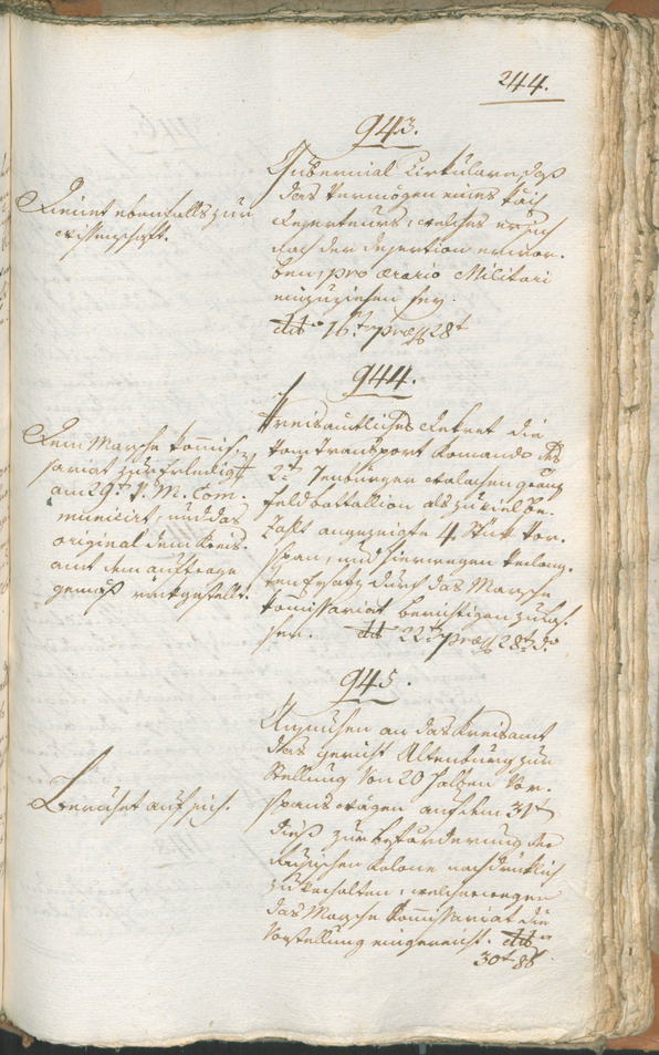 Civic Archives of Bozen-Bolzano - BOhisto Ratsprotokoll 1799 