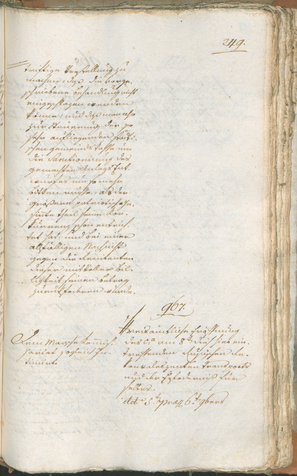 Civic Archives of Bozen-Bolzano - BOhisto Ratsprotokoll 1799 