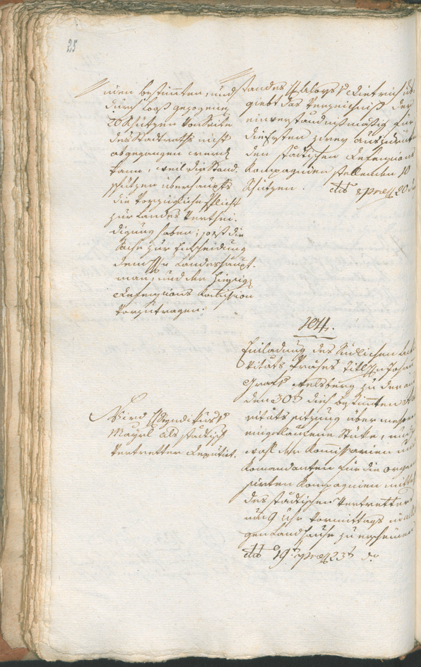 Civic Archives of Bozen-Bolzano - BOhisto Ratsprotokoll 1799 