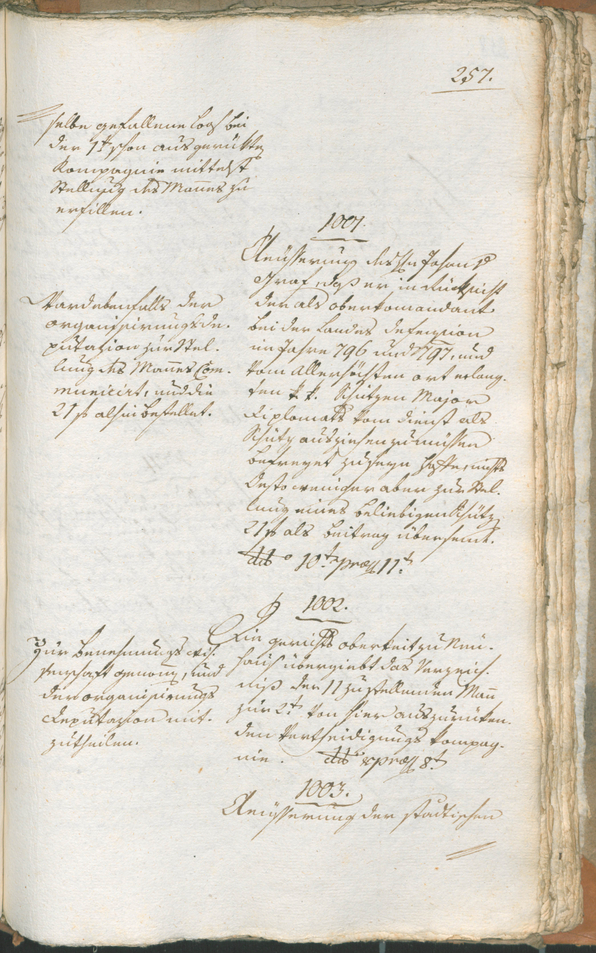 Civic Archives of Bozen-Bolzano - BOhisto Ratsprotokoll 1799 