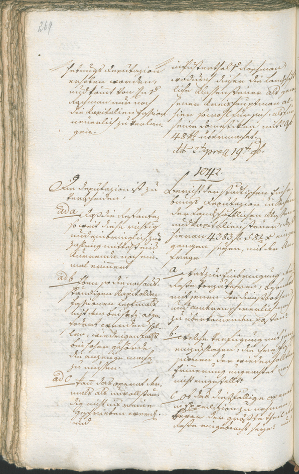 Civic Archives of Bozen-Bolzano - BOhisto Ratsprotokoll 1799 