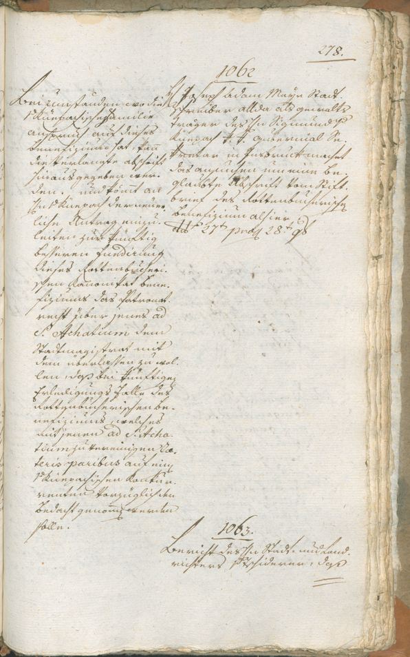 Civic Archives of Bozen-Bolzano - BOhisto Ratsprotokoll 1799 