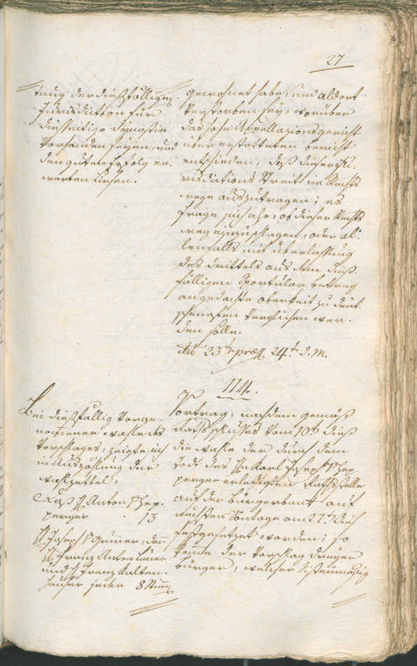 Civic Archives of Bozen-Bolzano - BOhisto Ratsprotokoll 1799 