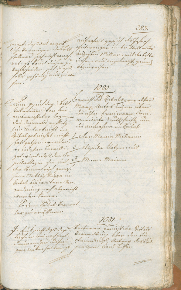 Civic Archives of Bozen-Bolzano - BOhisto Ratsprotokoll 1799 