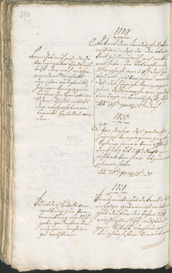 Civic Archives of Bozen-Bolzano - BOhisto Ratsprotokoll 1799 