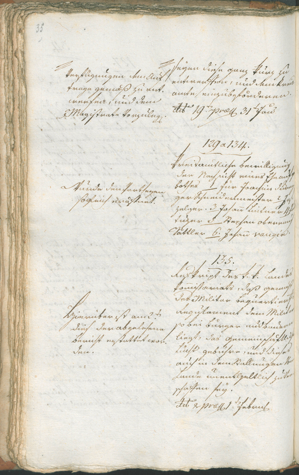 Civic Archives of Bozen-Bolzano - BOhisto Ratsprotokoll 1799 