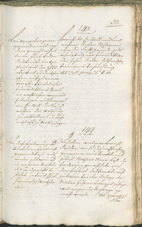 Civic Archives of Bozen-Bolzano - BOhisto Ratsprotokoll 1799 