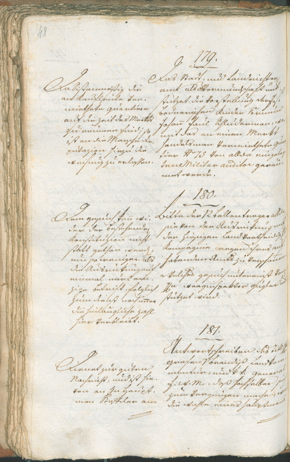 Civic Archives of Bozen-Bolzano - BOhisto Ratsprotokoll 1799 