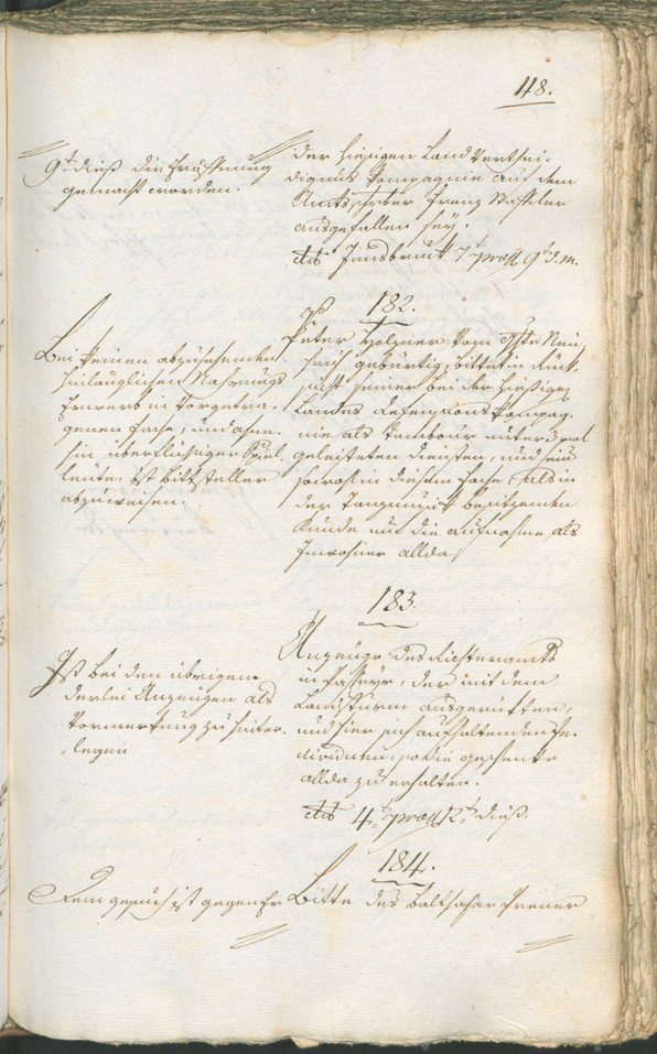 Civic Archives of Bozen-Bolzano - BOhisto Ratsprotokoll 1799 