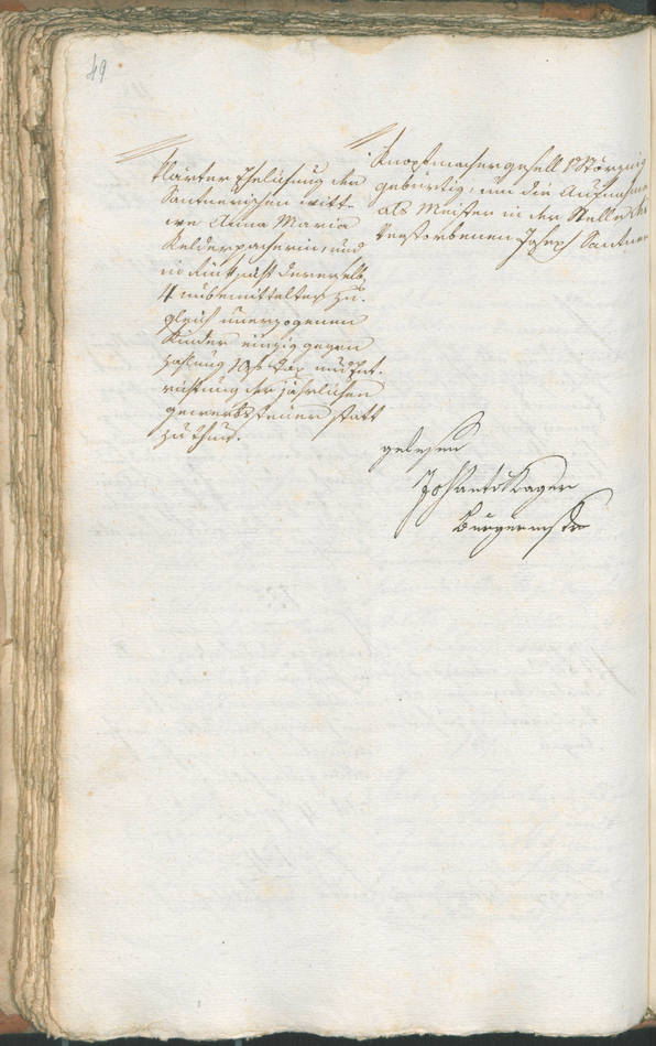 Civic Archives of Bozen-Bolzano - BOhisto Ratsprotokoll 1799 