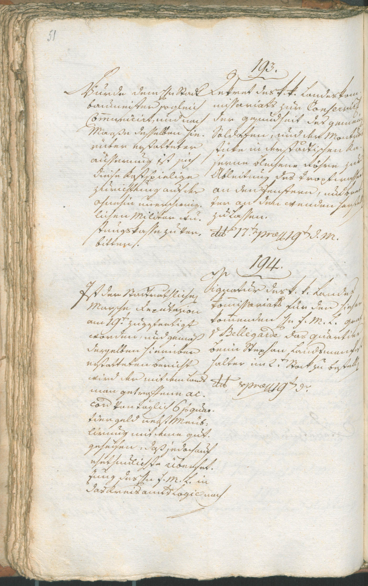 Archivio Storico della Città di Bolzano - BOhisto protocollo consiliare 1799 