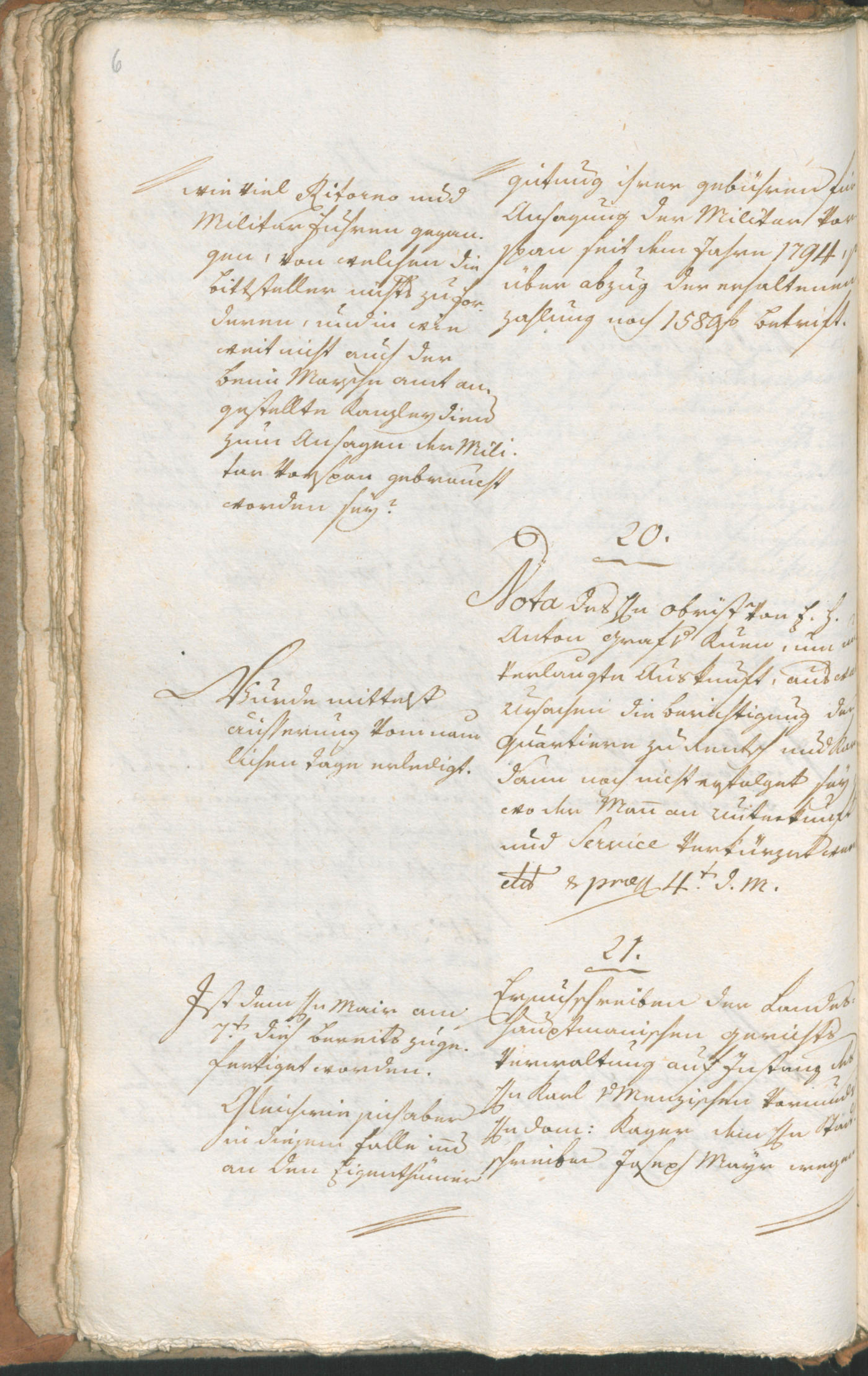 Civic Archives of Bozen-Bolzano - BOhisto Ratsprotokoll 1799 