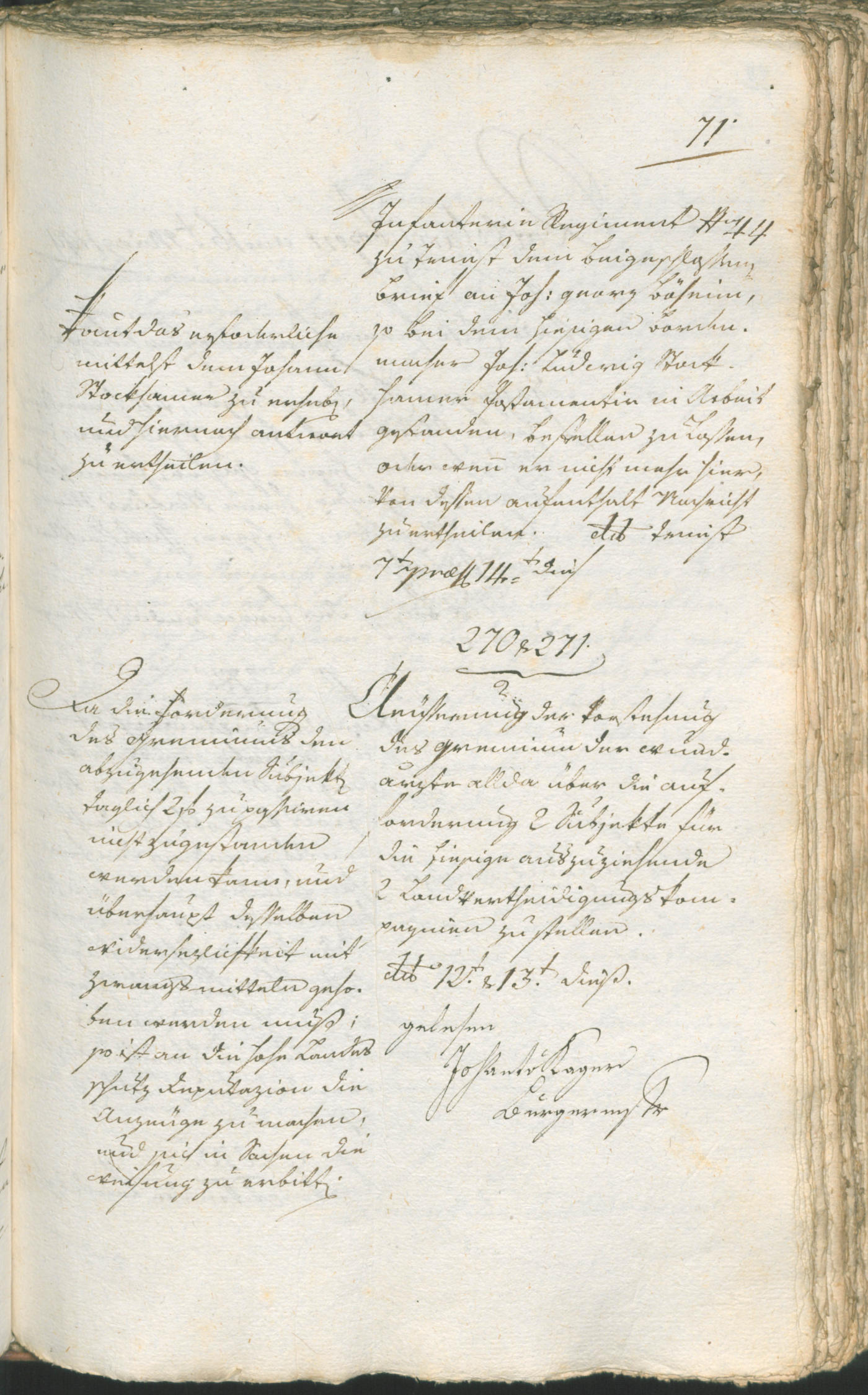 Civic Archives of Bozen-Bolzano - BOhisto Ratsprotokoll 1799 