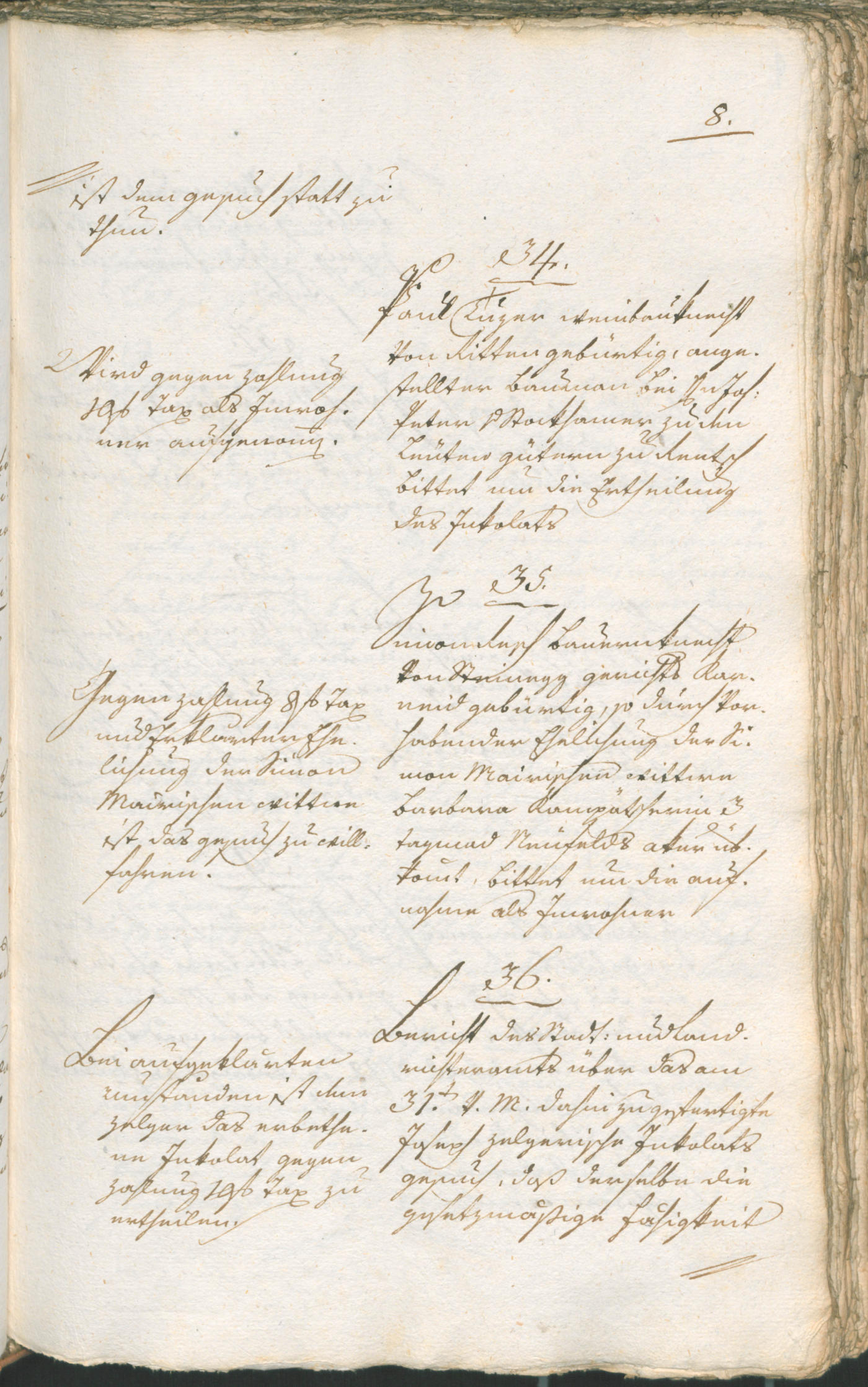 Stadtarchiv Bozen - BOhisto Ratsprotokoll 1799 